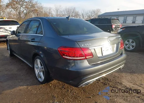 2014 Mercedes-Benz E 350 4Matic z USA, uszkodzony, nr VIN WDDHF8JB3EA857291